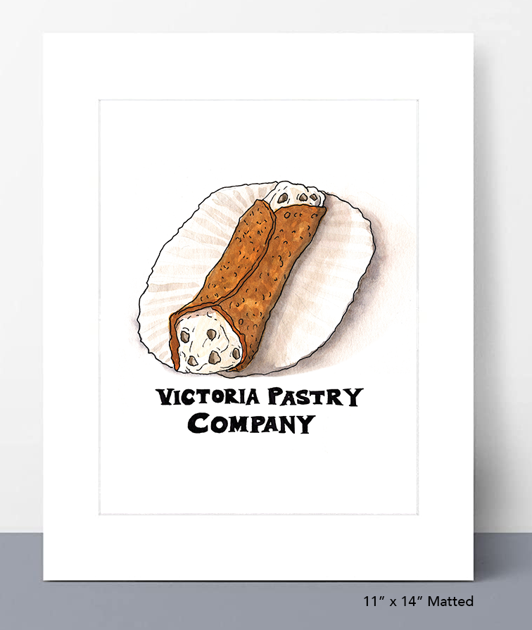 Victoria Pastry Company's Cannoli Print