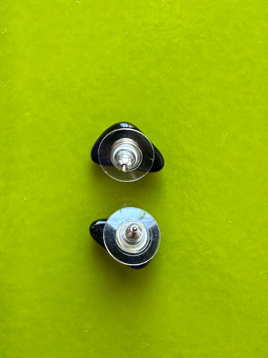 Gravity's Rainbow Fused Glass Studs