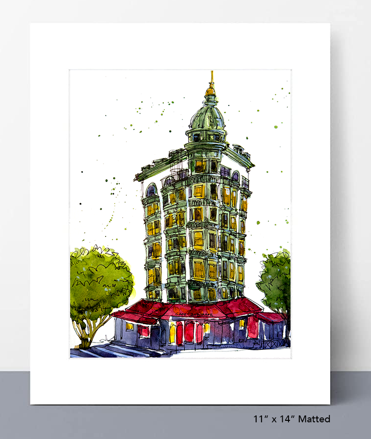 Columbus Tower Print