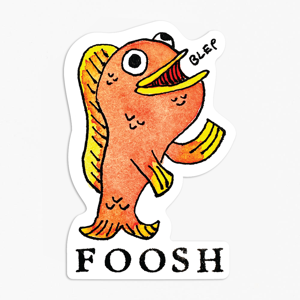 Foosh Sticker