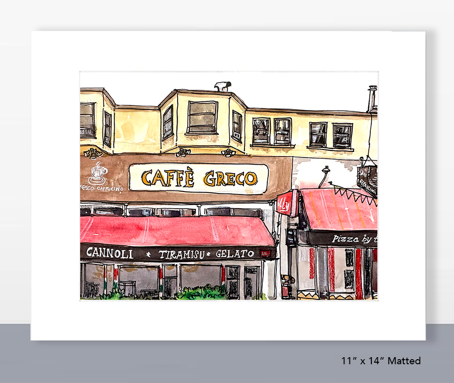 Cafe Greco Print