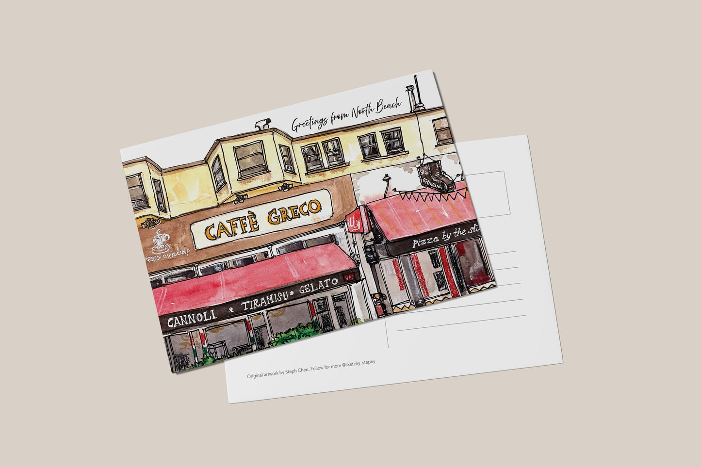 Caffe Greco Postcard