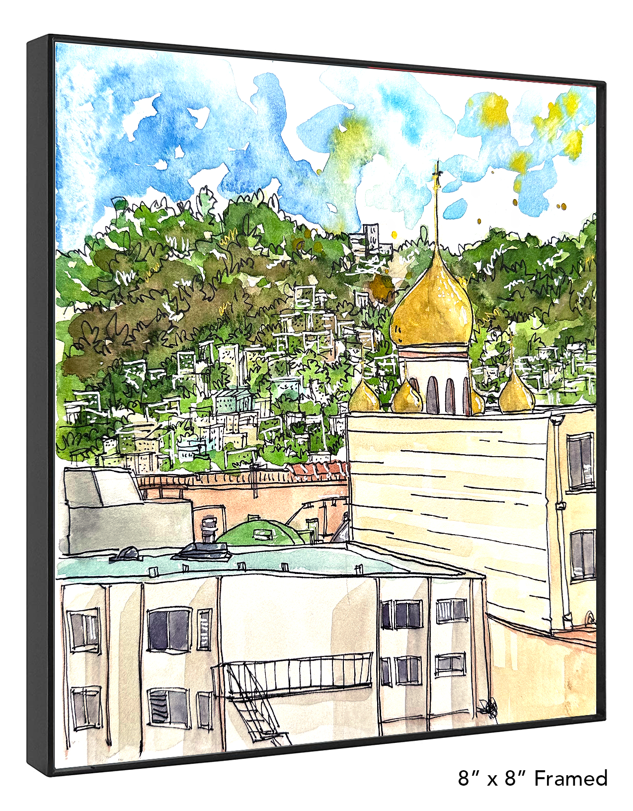 View from Lincoln Heights Park Print