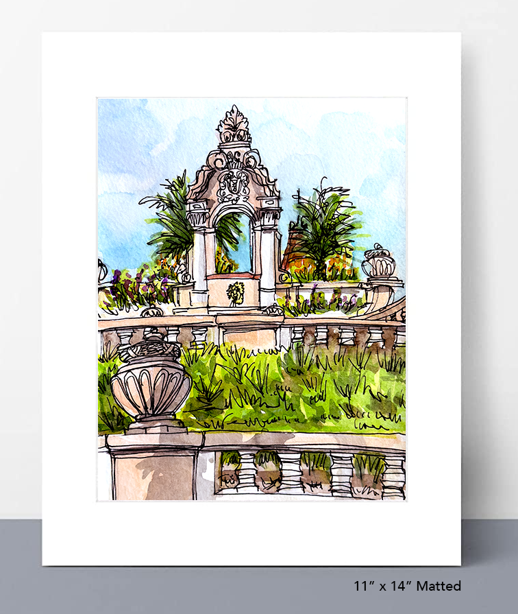 Lone Mountain USF Print
