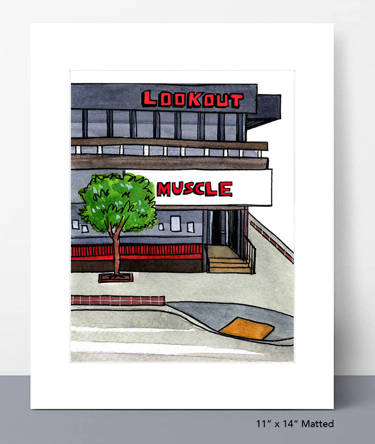 The Lookout Print