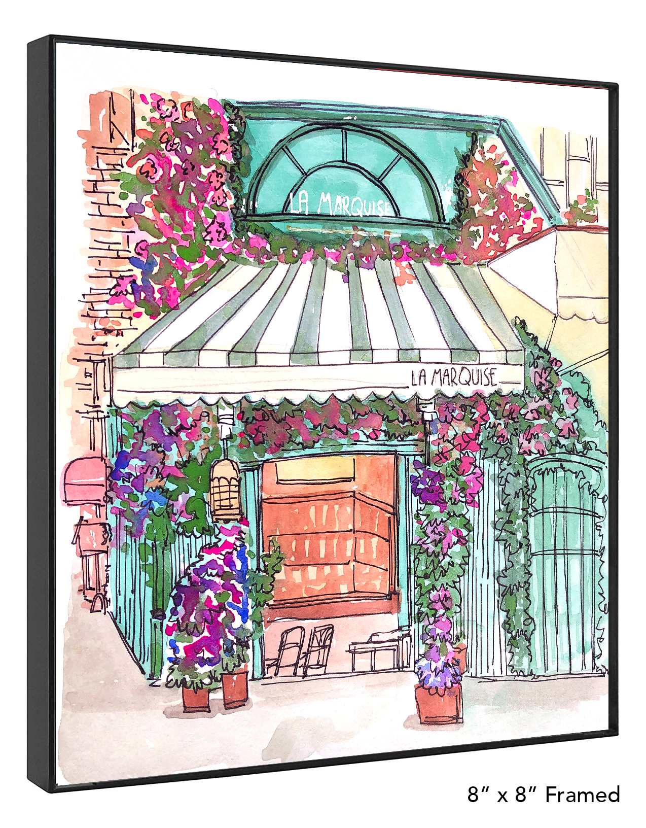 La Marquis Cafe Print