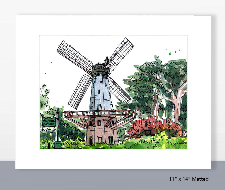 Murphy Windmill Print