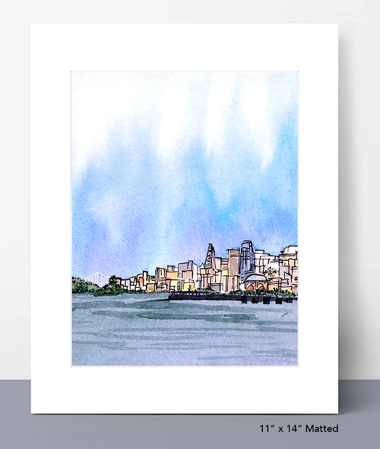 San Francisco Skyline Print