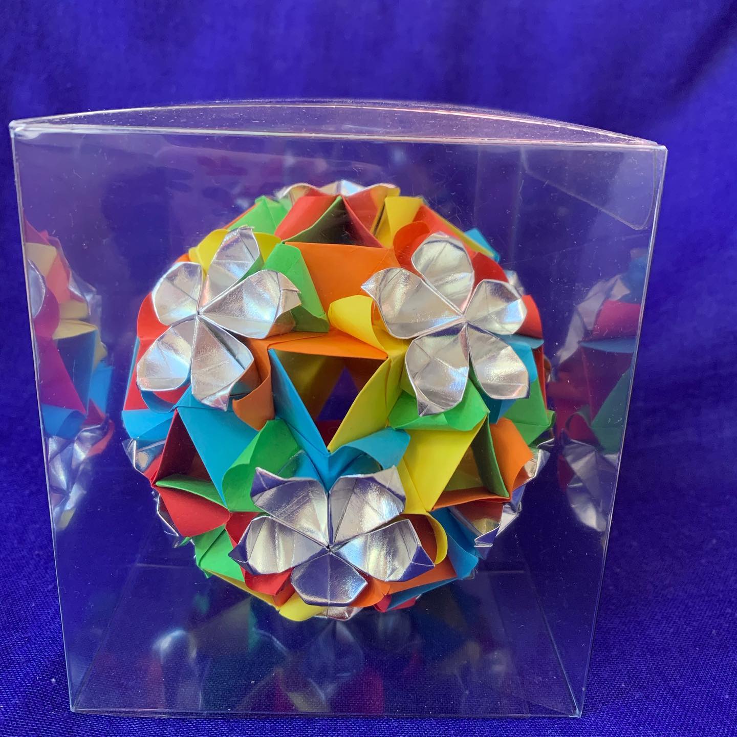 Double Rainbow Kusudama