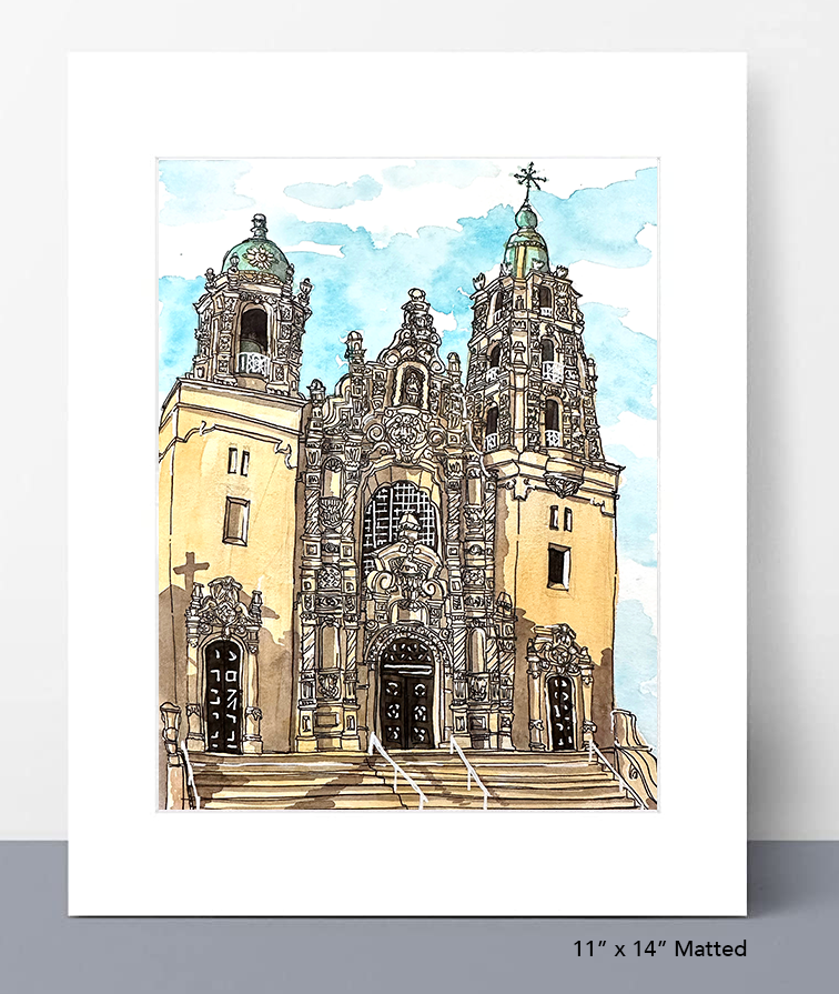 Mission Dolores Basilica Print