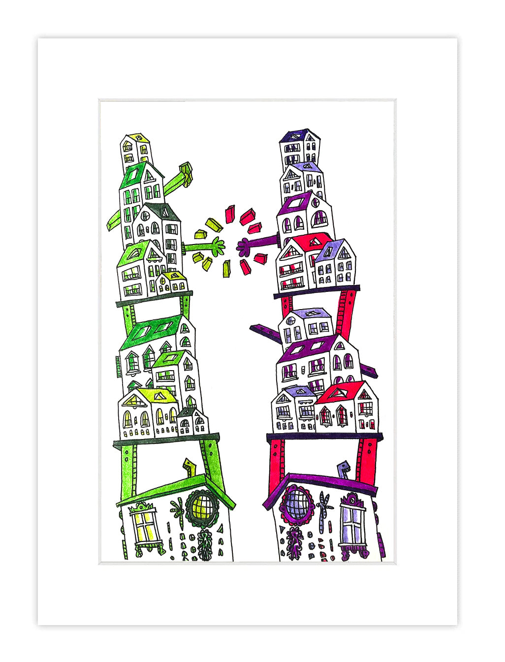 Treehouse Buddies Print