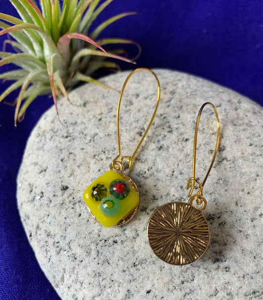 Millefiori Earrings