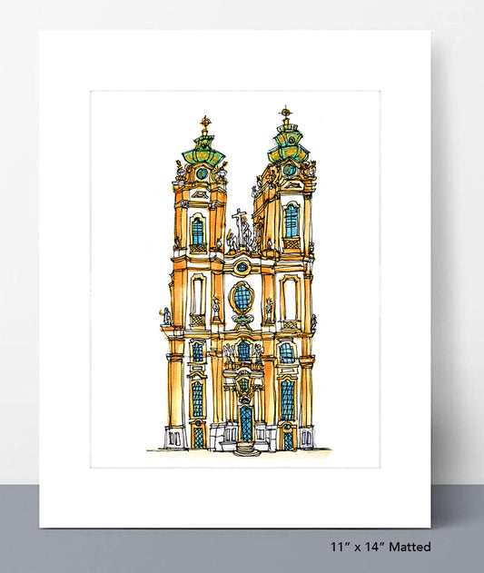 Melk Abbey Print