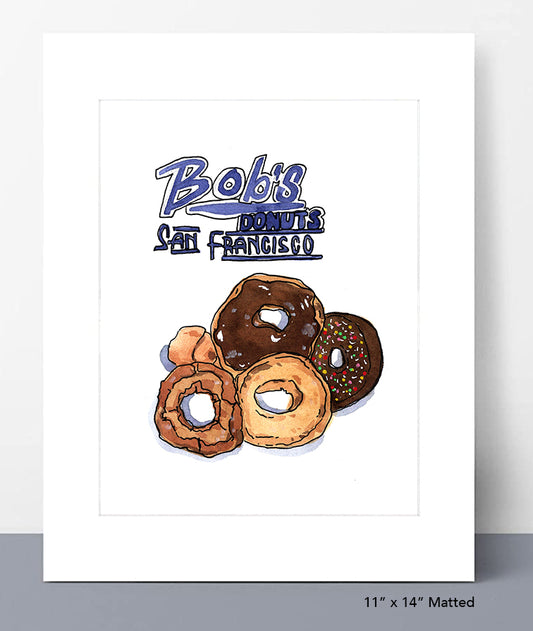 Bob's Donuts Print