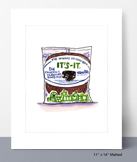 It's It Ice Cream Sandwich Print