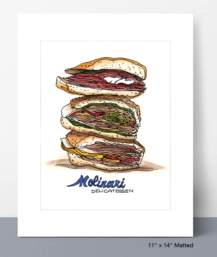 Molinari's Sandwiches Print