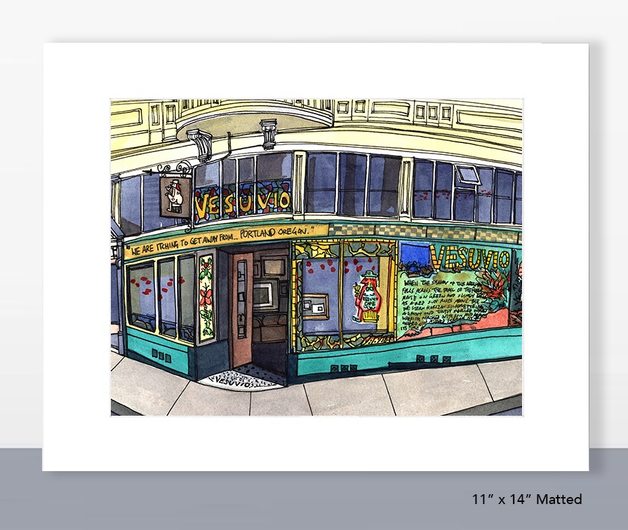 Vesuvio Cafe Print
