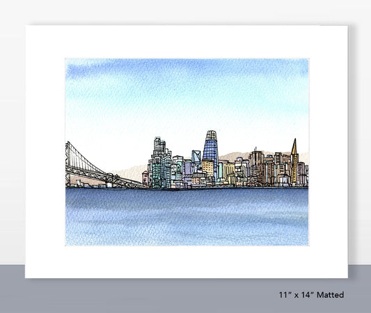 San Francisco Skyline Print