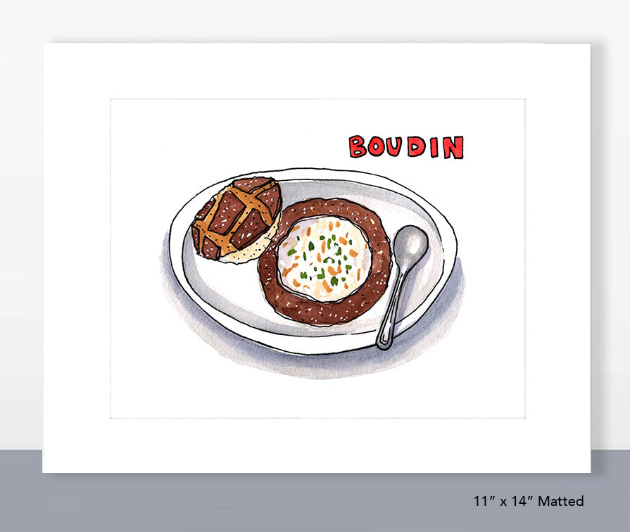 Boudin's Chowder Bread Bowl Print