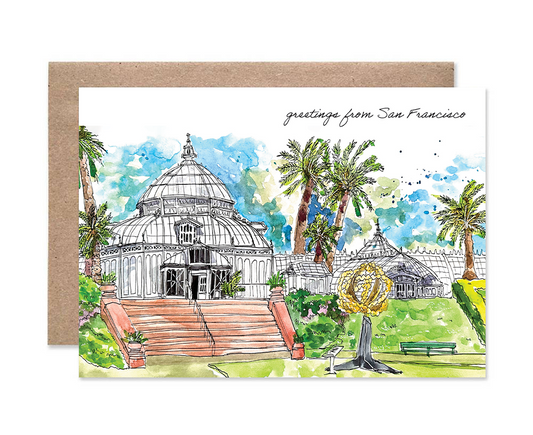 Conservatory of Flowers - Greetings from San Francisco