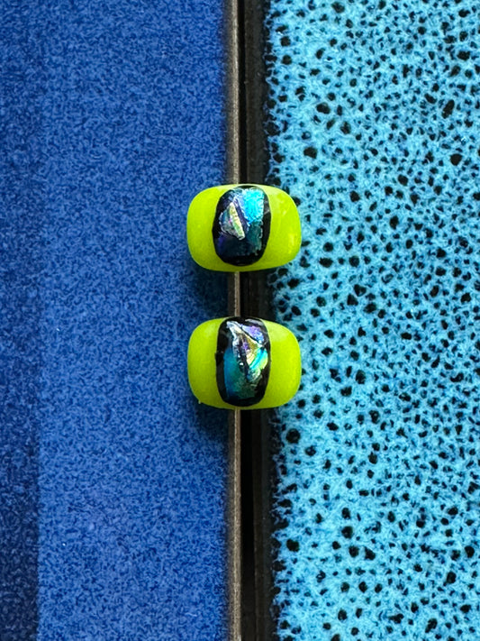Milky Way Fused Glass Studs