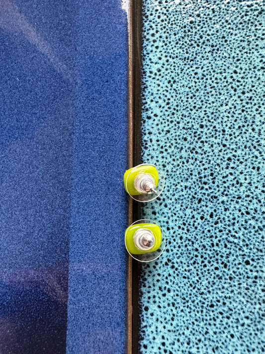Milky Way Fused Glass Studs