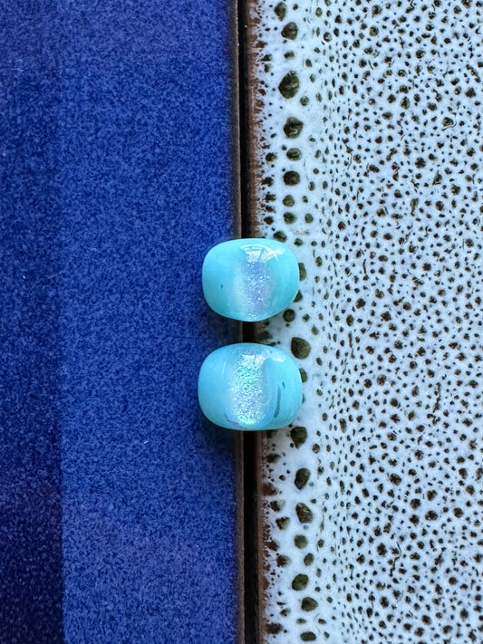 Marina Fused Glass Studs