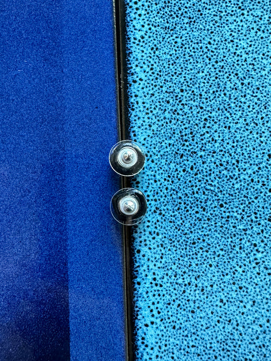Space Sparks Fused Glass Studs
