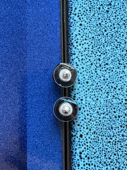 Northern Lights Fused Glass Studs