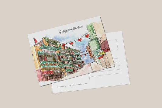 Greetings From Chinatown Postcard
