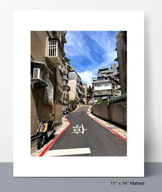 Taipei Alley Photo Print