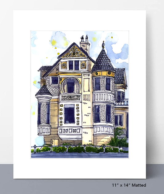 C. A. Belden House Print