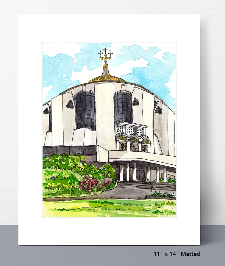 Holy Trinity Greek Orthodox Church Print
