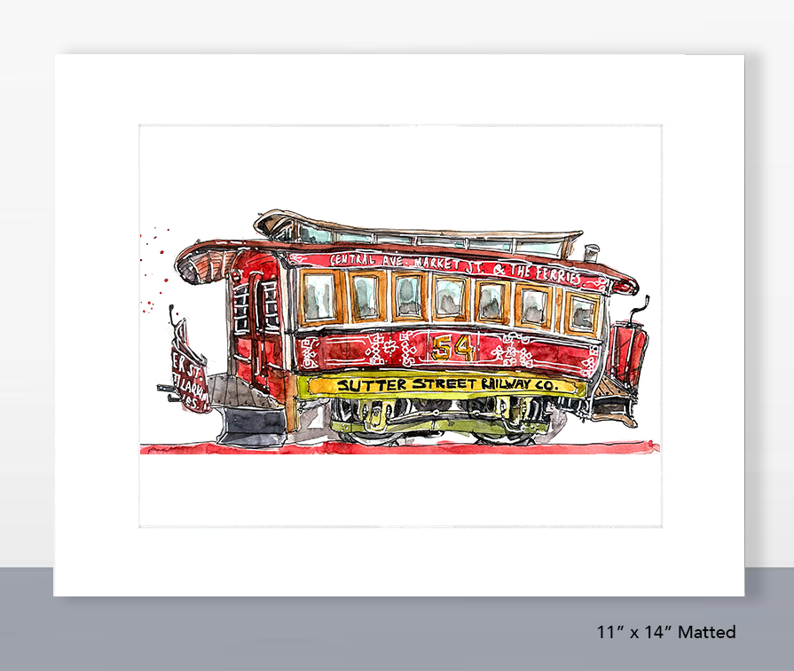 Cable Car Print