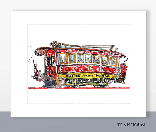 Cable Car Print