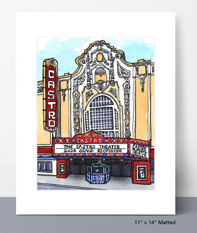 Castro Theater Print