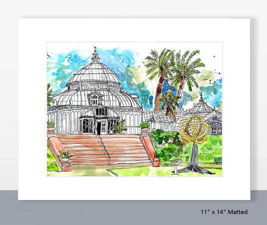 Conservatory of Flowers Print