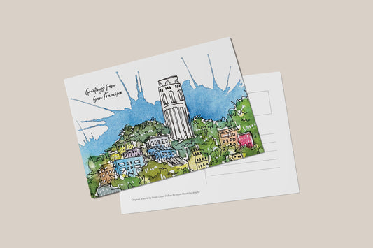 Coit Tower Postcard