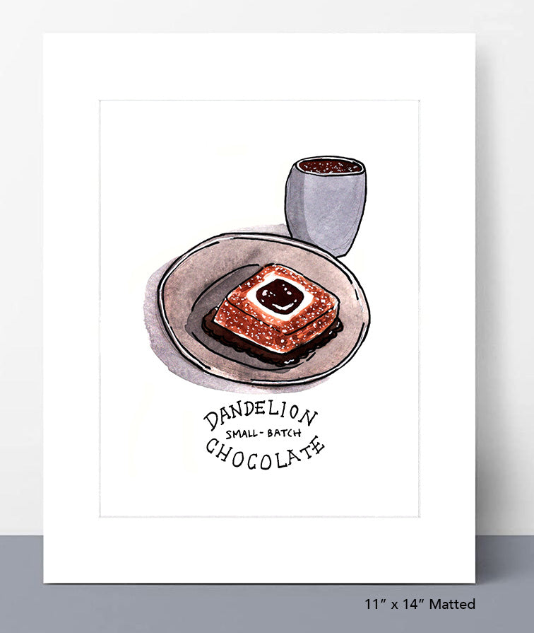 Dandelion Chocolate Print