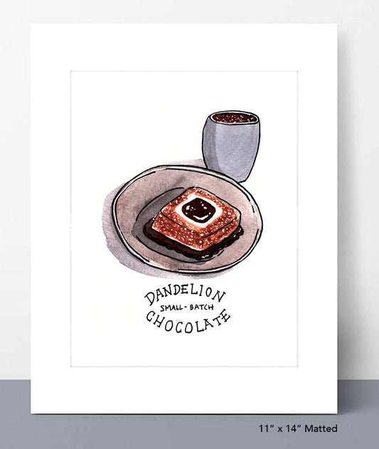 Dandelion Chocolate Print
