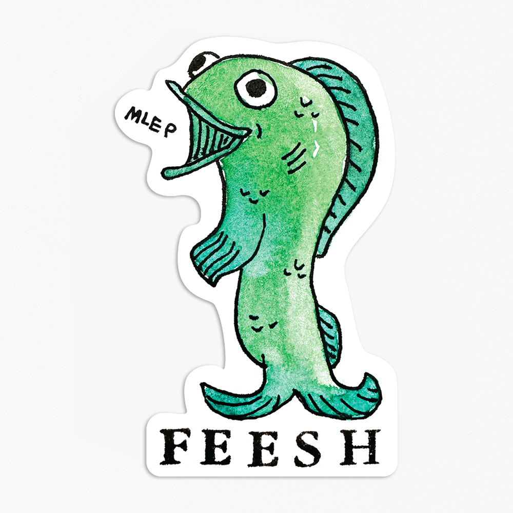 Feesh Sticker