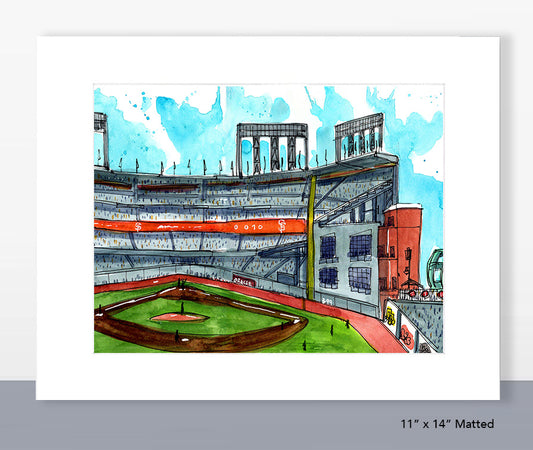 SF Giants Ballpark Print