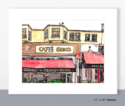 Cafe Greco Print