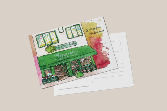 Green Apple Postcard