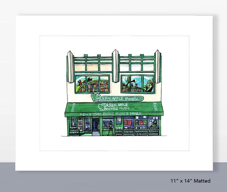 Green Apple Books Print