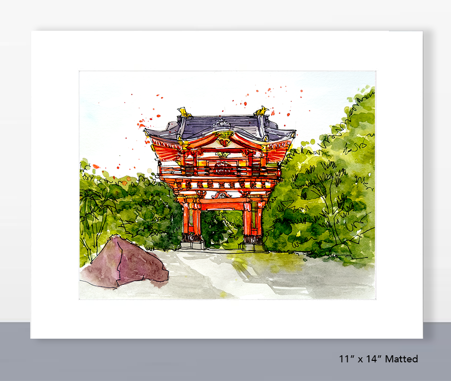 Japanese Tea Garden Print