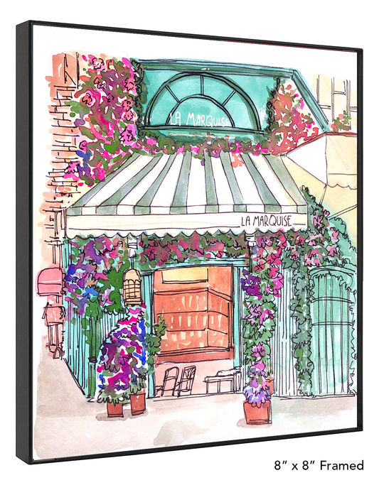 La Marquis Cafe Print