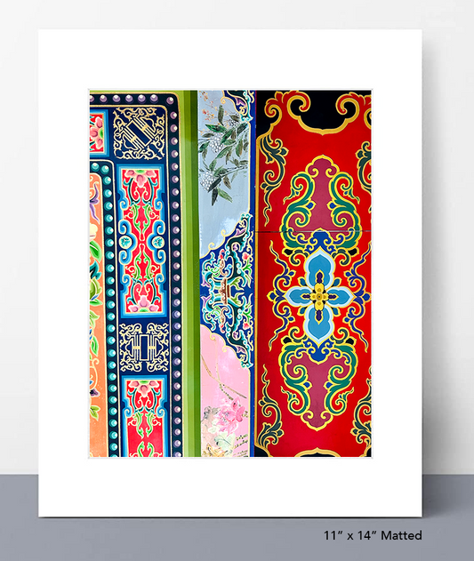 Zhulinshan Guanyin Temple Ceiling Photo Print