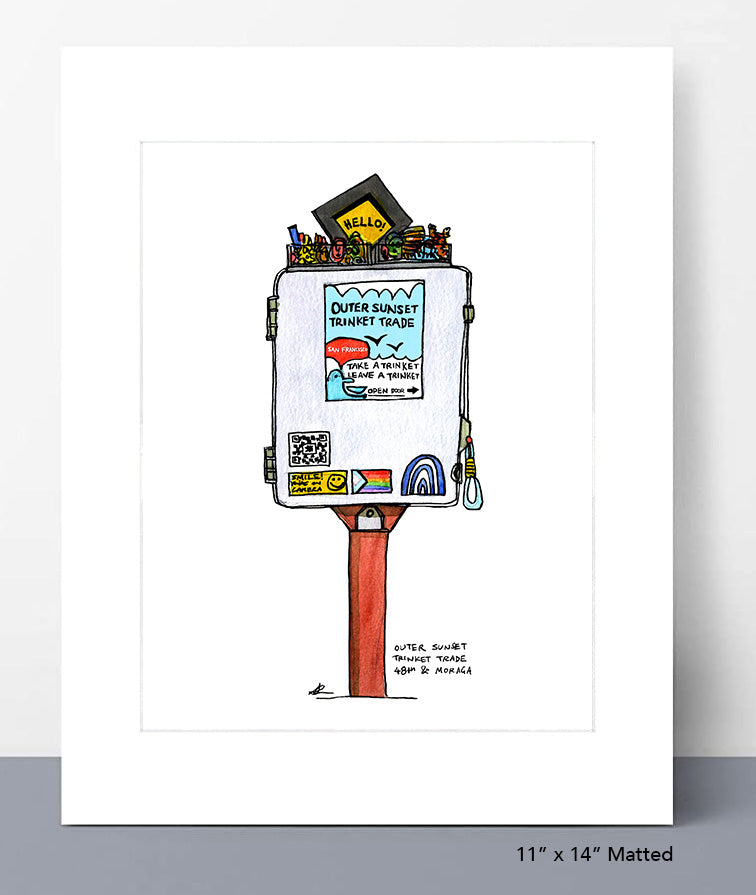 Sunset Trinket Trade Print