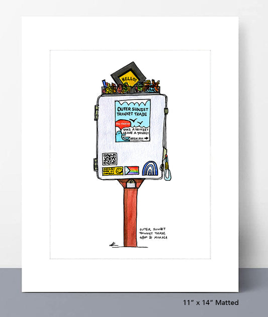 Sunset Trinket Trade Print